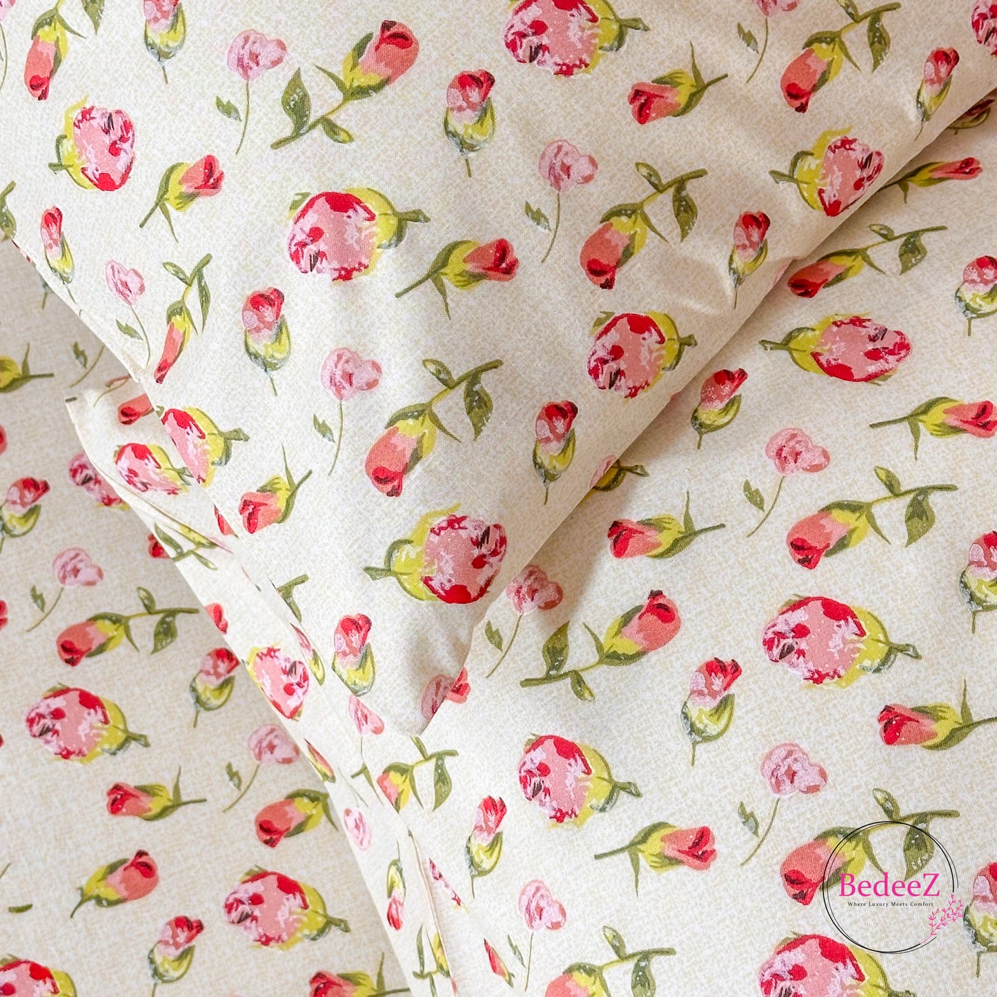 Midnight Marigold Cotton Double Bed Bedsheet