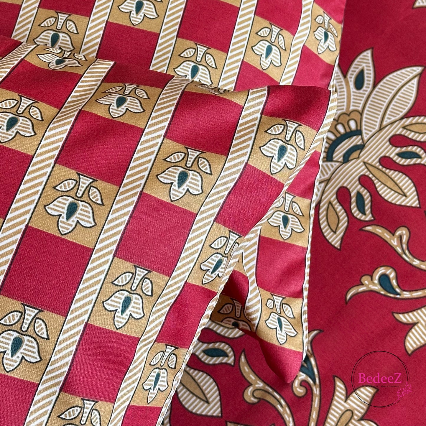 Marigold Cotton Double Bed Bedsheet