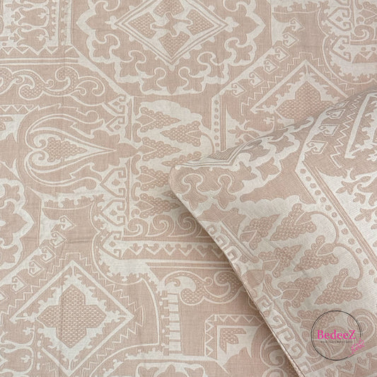 Tuscany Terracotta Medallion Single-Bed Bedsheet