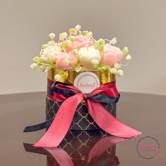Blush Bloom Candle Bouquet