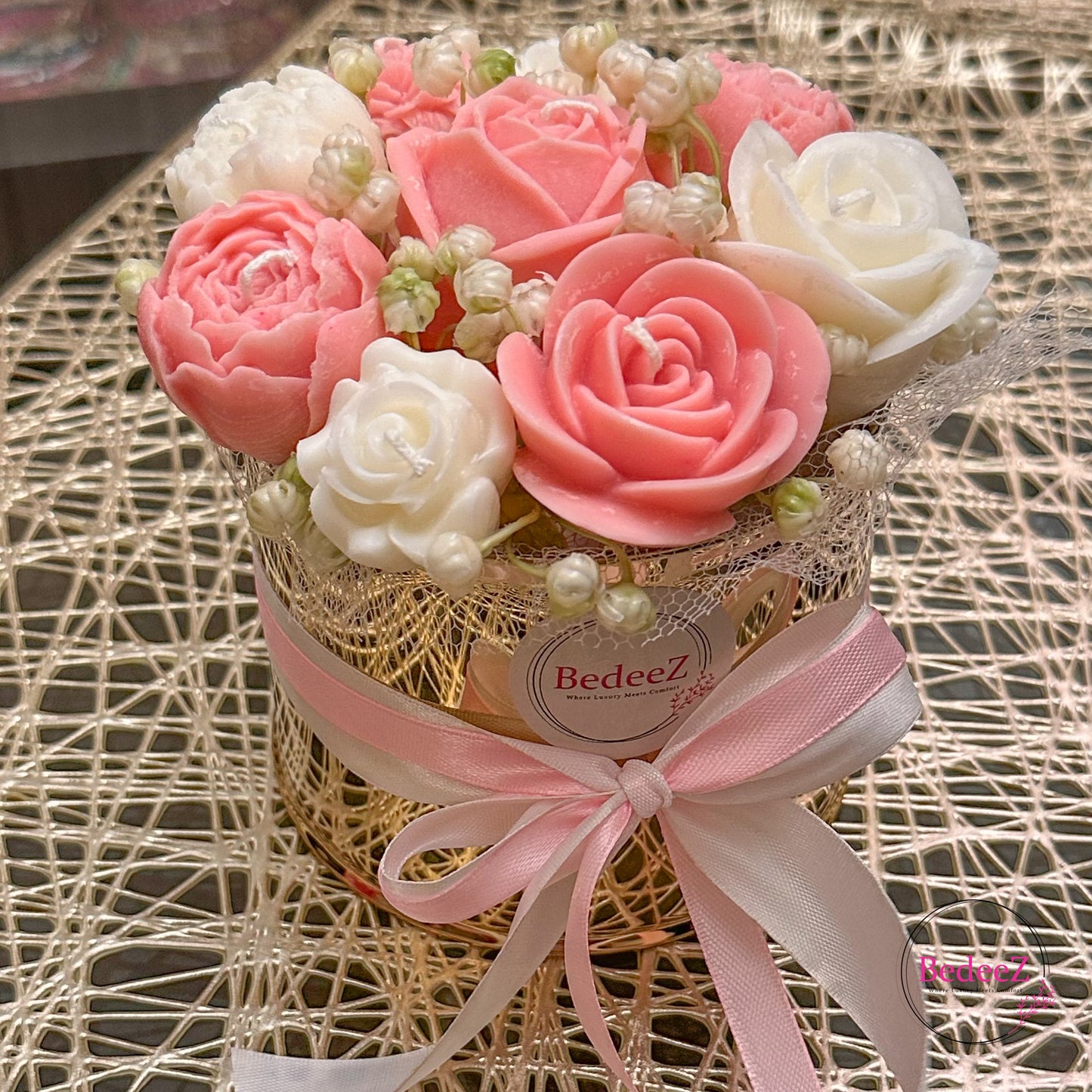 Fleur Bliss Candle Bouquet