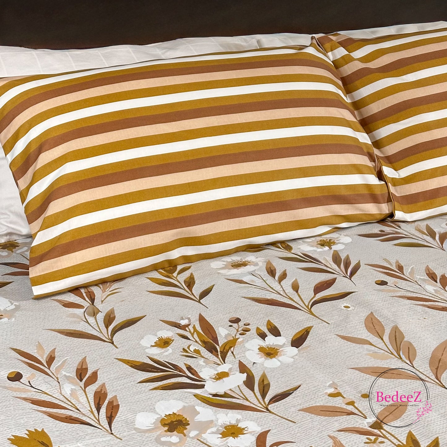 Earth & Bloom Cotton Double Bed Bedsheet