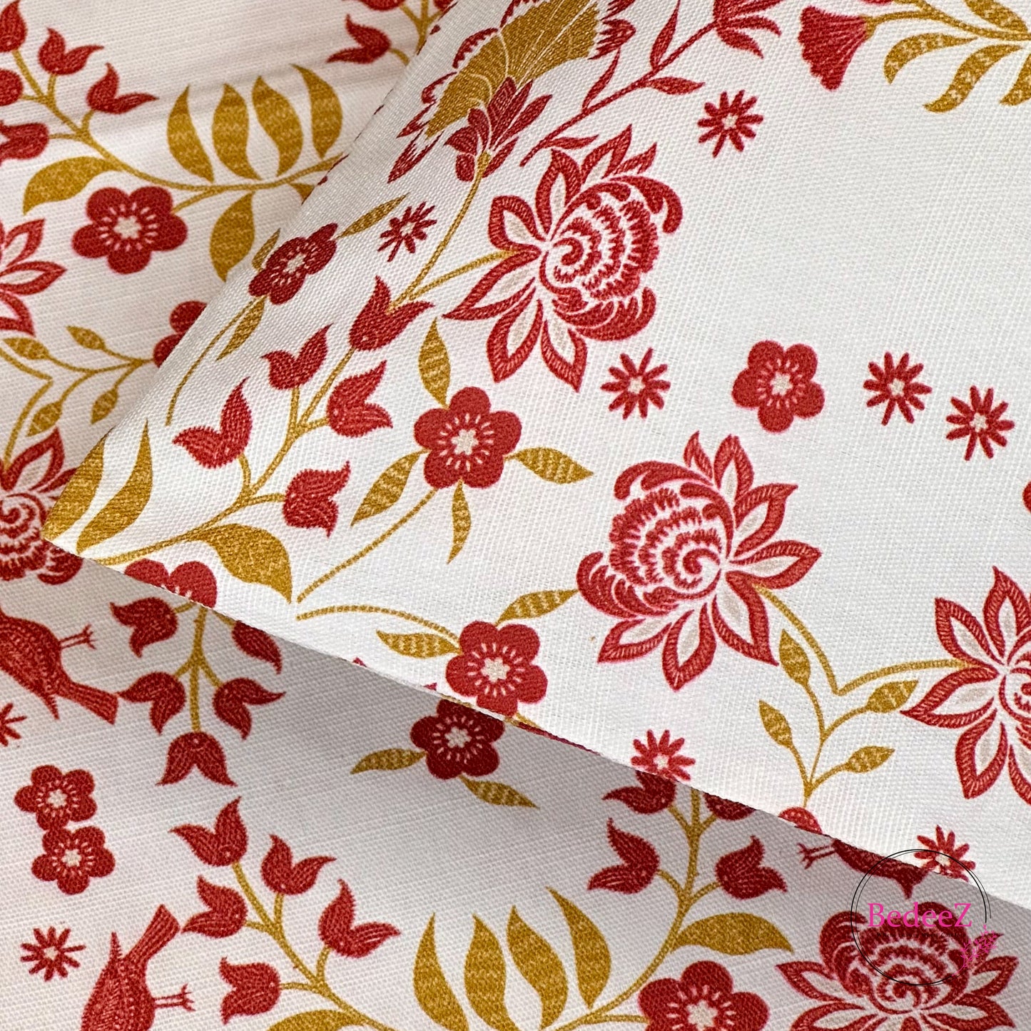 Autumn Folk-Flora Single-Bed Bedsheet