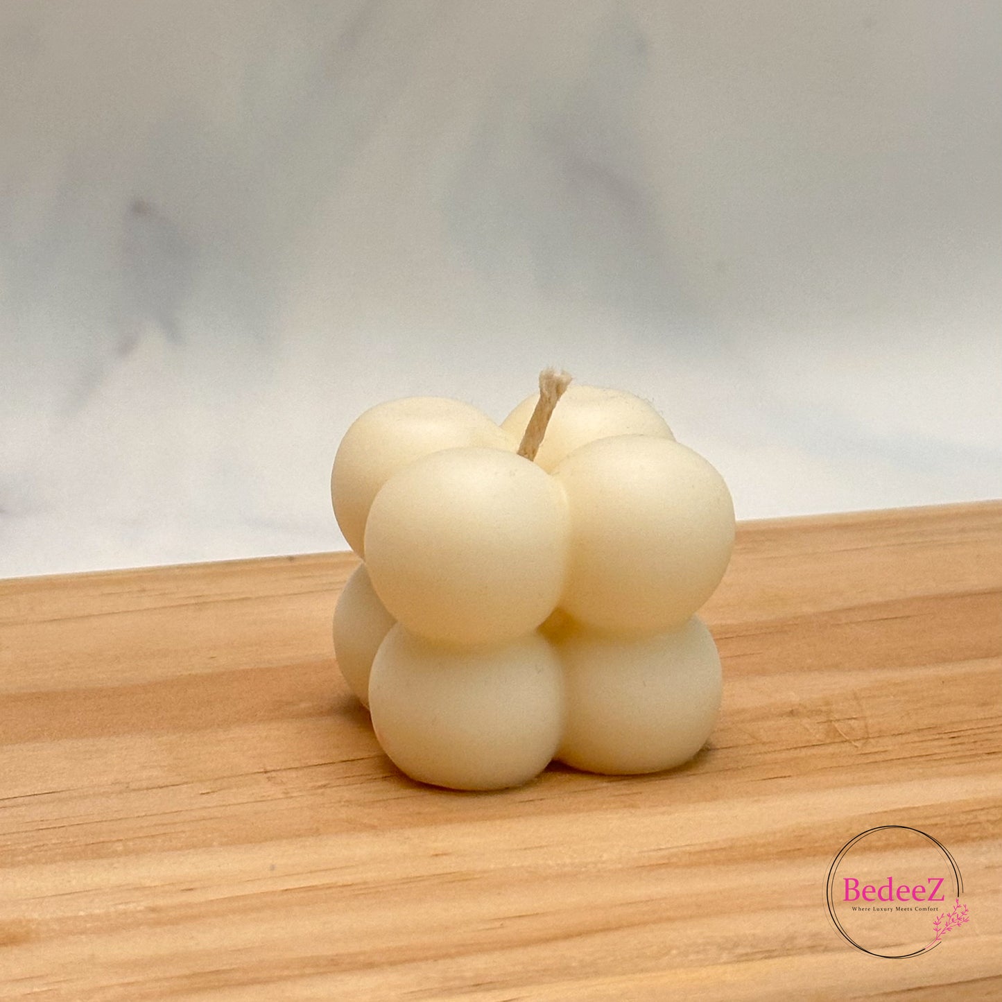 The Cloud Cube Candle