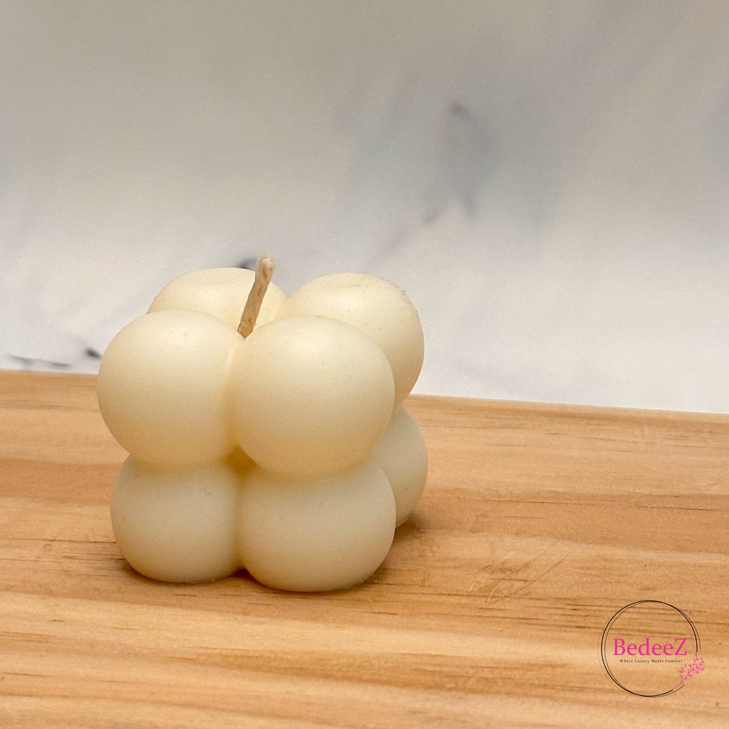 The Cloud Cube Candle